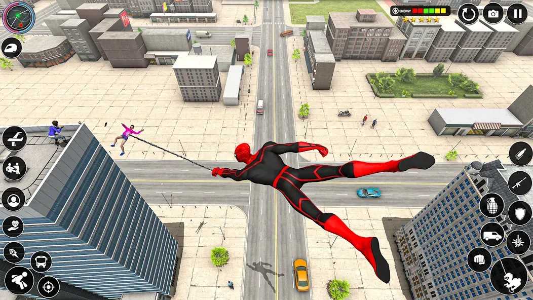 Spider Rope Games - Crime Hero  [МОД Menu] Screenshot 4