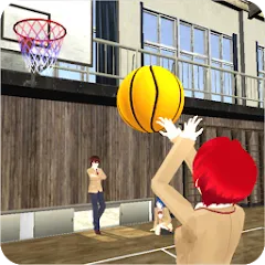 Скачать взлом School Basket (Школьная корзина)  [МОД Меню] - последняя версия apk на Андроид