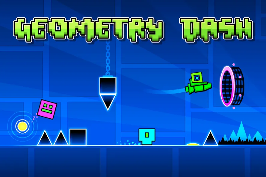 Geometry Dash Lite (Геометрия Дэш Лайт)  [МОД Много денег] Screenshot 1