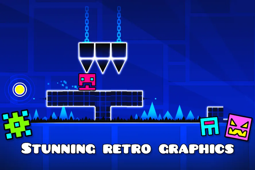 Geometry Dash Lite (Геометрия Дэш Лайт)  [МОД Много денег] Screenshot 3