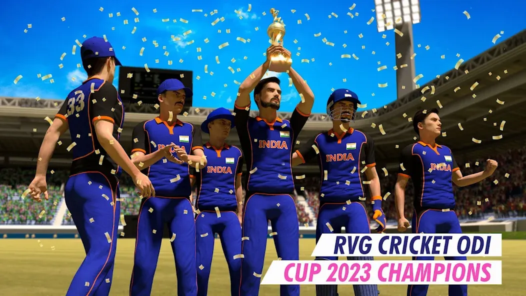 RVG Real World Cricket Game 3D (РВГ Реальная Мировая Крикетная Игра 3D)  [МОД Unlimited Money] Screenshot 3