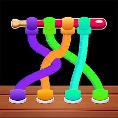 Скачать взломанную Tangle Master 3D  [МОД Mega Pack] - последняя версия apk на Андроид