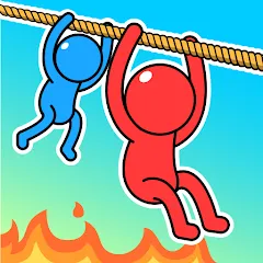 Взломанная Rope Puzzle (Роуп Паззл)  [МОД Все открыто] - стабильная версия apk на Андроид