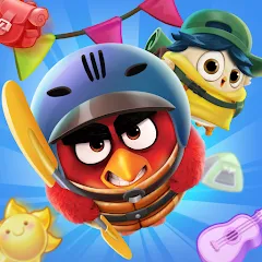 Скачать взлом Angry Birds Match 3 (Энгри Бердс Матч 3)  [МОД Много денег] - стабильная версия apk на Андроид