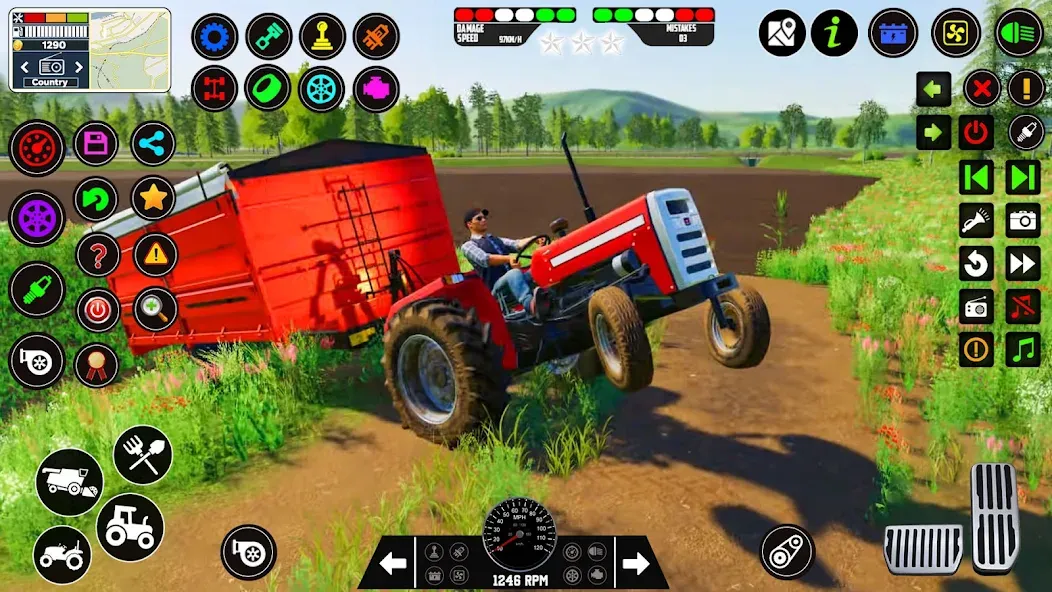 Indian Tractor Farming Games  [МОД Mega Pack] Screenshot 5