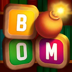 Взлом Wordboom - Online Word Game  [МОД Unlocked] - стабильная версия apk на Андроид