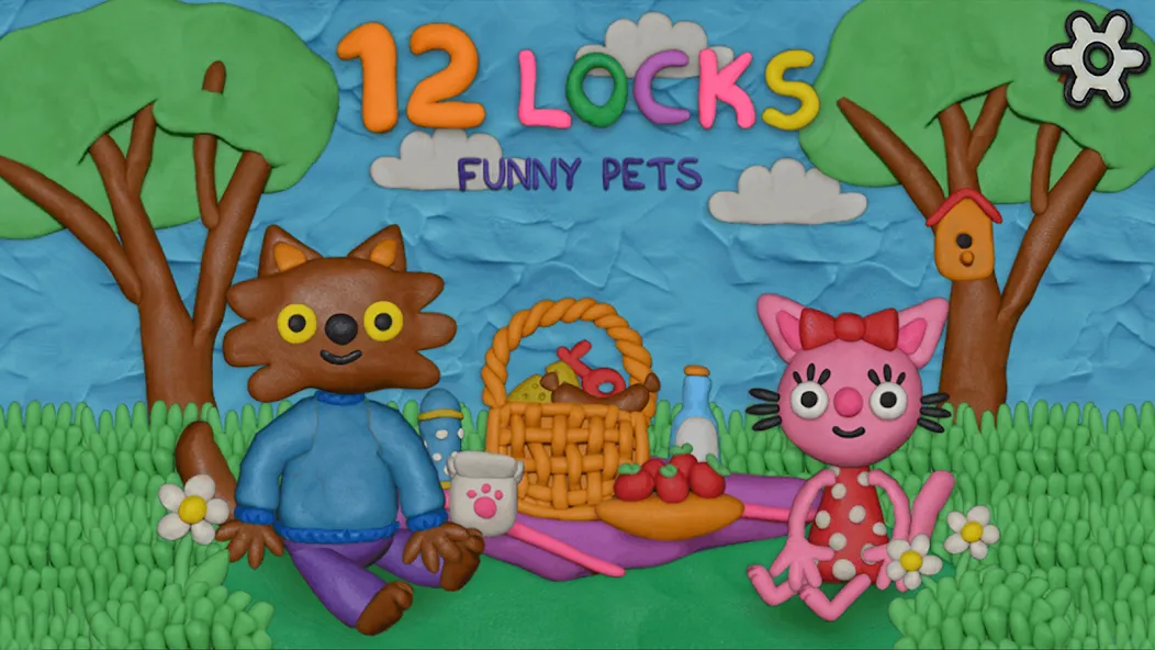 12 Locks Funny Pets (Замков)  [МОД Unlimited Money] Screenshot 1