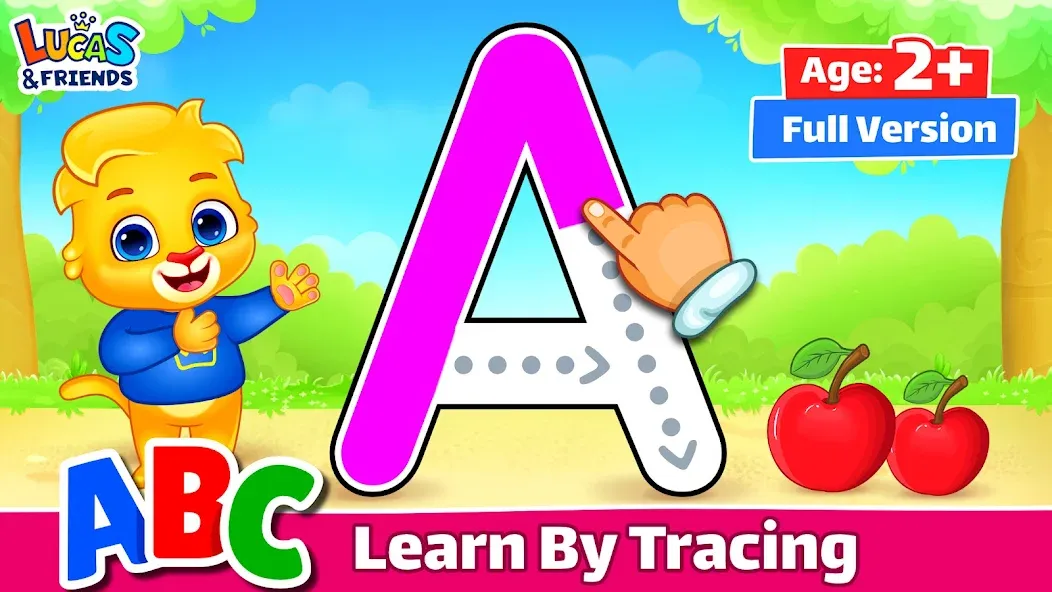 ABC Kids - Tracing & Phonics (ЭйБиСи Кидс)  [МОД Все открыто] Screenshot 1