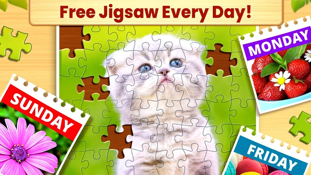 Jigsaw Puzzles: Picture Puzzle  [МОД Меню] Screenshot 3