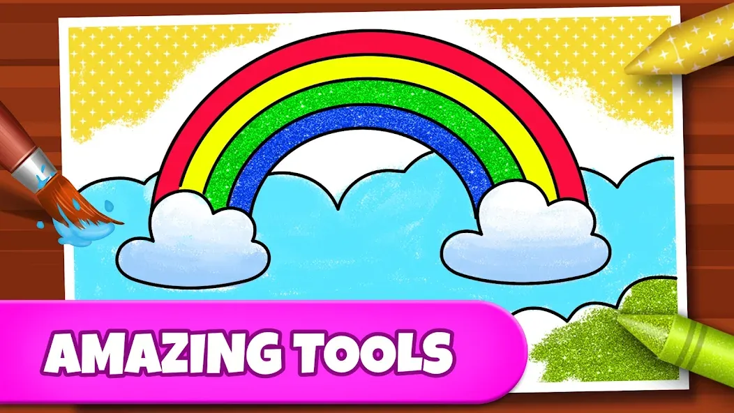 Coloring Games: Color & Paint  [МОД Бесконечные монеты] Screenshot 3