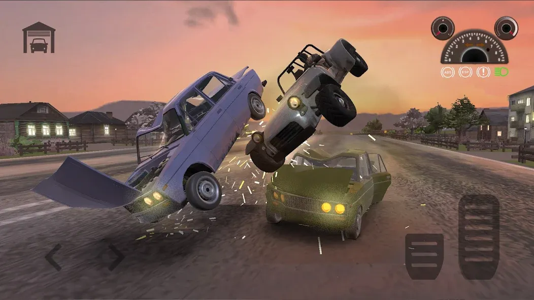 Car Crash Racing - Russia (Кар Краш Рейсинг)  [МОД Mega Pack] Screenshot 1