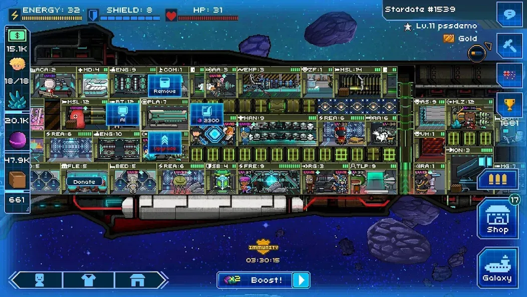 Pixel Starships™ (Пиксель Звездные Корабли)  [МОД Все открыто] Screenshot 5