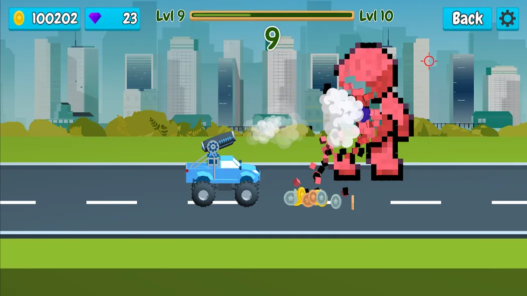 Rusher Crusher: Demolition! (Рашер Крашер)  [МОД Бесконечные деньги] Screenshot 3