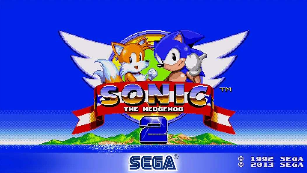 Sonic The Hedgehog 2 Classic (Соник Зе Хеджхог 2 Классик)  [МОД Много монет] Screenshot 1