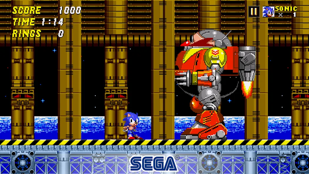 Sonic The Hedgehog 2 Classic (Соник Зе Хеджхог 2 Классик)  [МОД Много монет] Screenshot 2