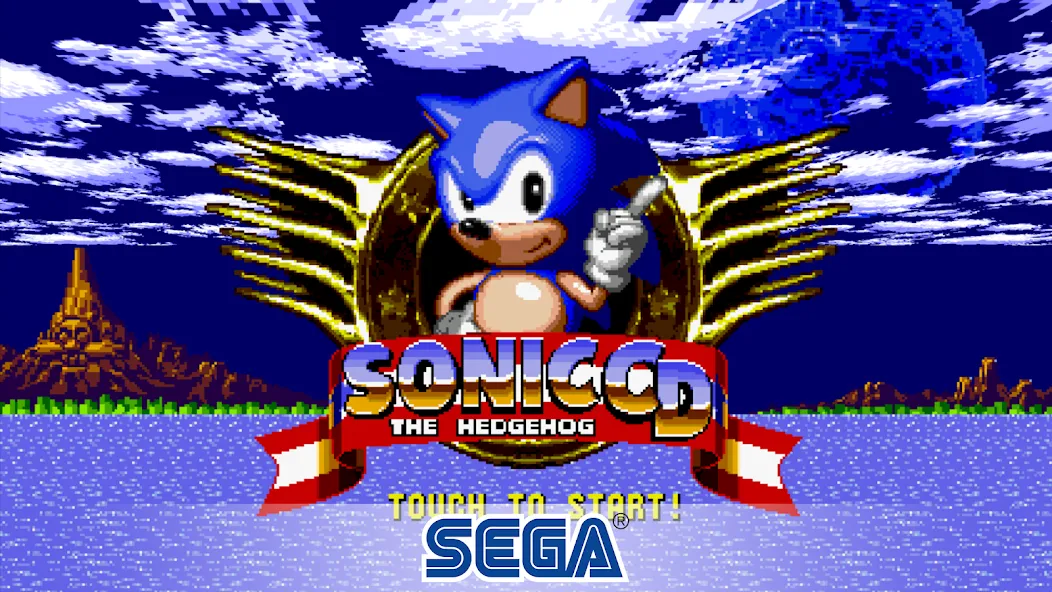 Sonic CD Classic (Соник СД Классик)  [МОД Бесконечные монеты] Screenshot 1