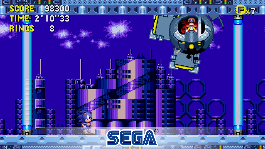 Sonic CD Classic (Соник СД Классик)  [МОД Бесконечные монеты] Screenshot 4