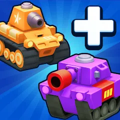 Взлом Merge Tanks - Battle Game (Мердж Танкс)  [МОД Меню] - стабильная версия apk на Андроид