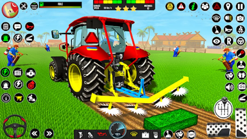 Indian Tractor Driving Game 3D (Фарминг Геймс)  [МОД Много монет] Screenshot 5