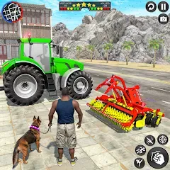 Скачать взлом Indian Tractor Driving Game 3D (Фарминг Геймс)  [МОД Много монет] - полная версия apk на Андроид