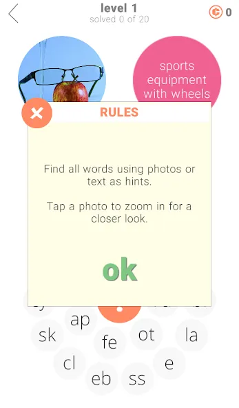 Word Rings 2  [МОД Много монет] Screenshot 4
