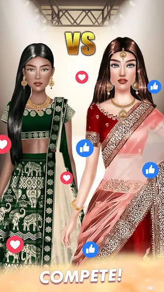 Makeup, Fashion Dress up Games  [МОД Unlocked] Screenshot 2