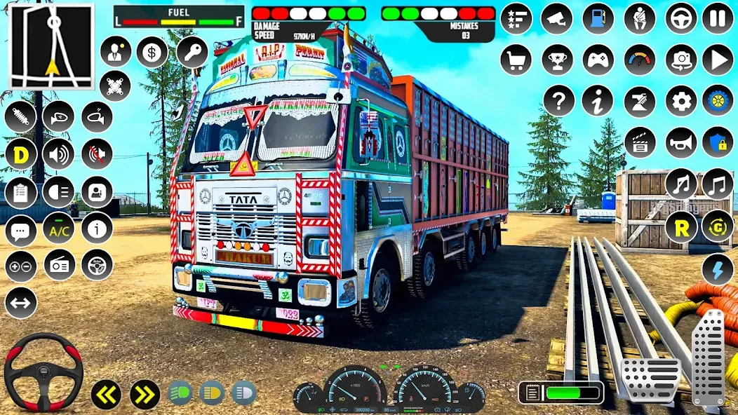 Indian Truck Driver Simulator  [МОД Меню] Screenshot 4