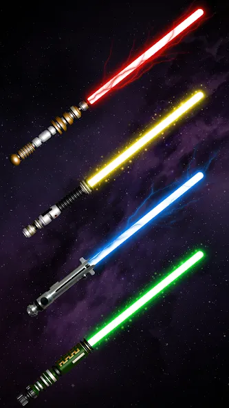 Lightsaber Gun Simulator  [МОД Unlimited Money] Screenshot 1