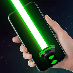 Взломанная Lightsaber Gun Simulator  [МОД Unlimited Money] - последняя версия apk на Андроид