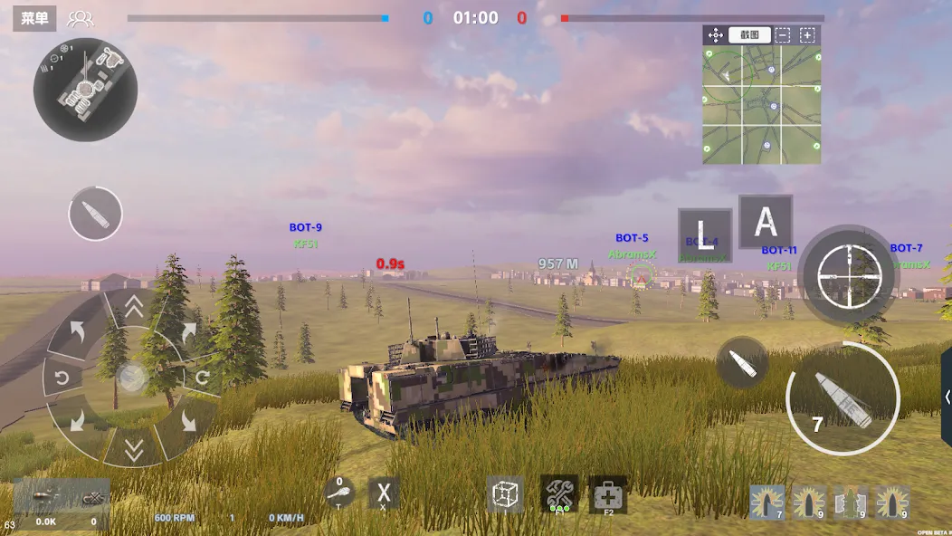 Panzer War (Панцер Вар)  [МОД Unlimited Money] Screenshot 1