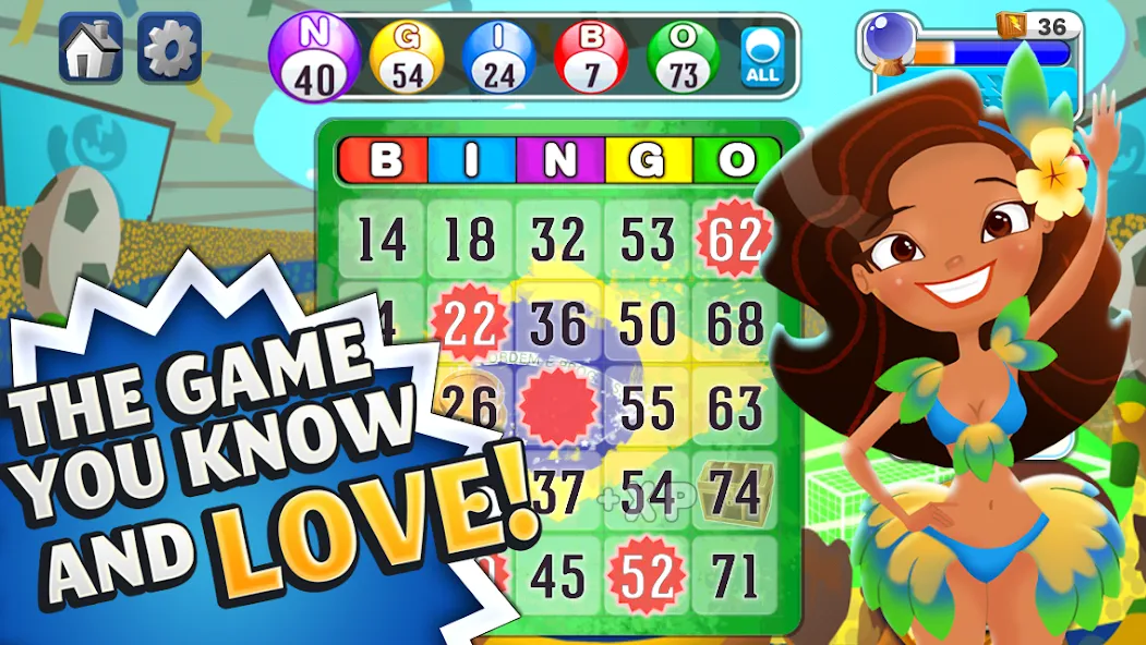 Bingo™: World Games  [МОД Много денег] Screenshot 1