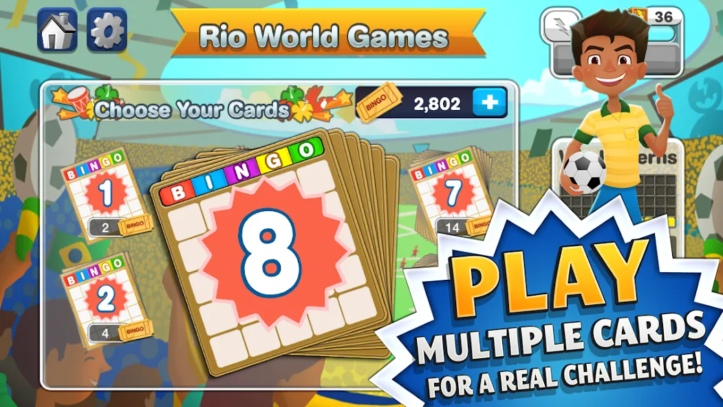 Bingo™: World Games  [МОД Много денег] Screenshot 3