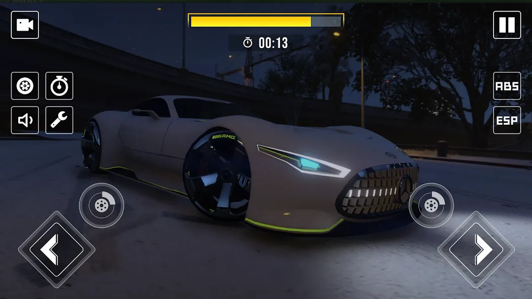 Drive Mercedes Benz Vision Car (Драйв Мерседес Бенц Вижн Кар)  [МОД Меню] Screenshot 1