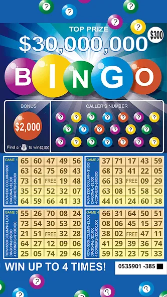 Scratch Off Lottery Scratchers  [МОД Unlimited Money] Screenshot 3