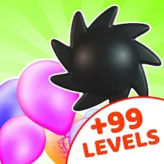 Скачать взлом Bounce and pop - Puff Balloon  [МОД Mega Pack] - полная версия apk на Андроид