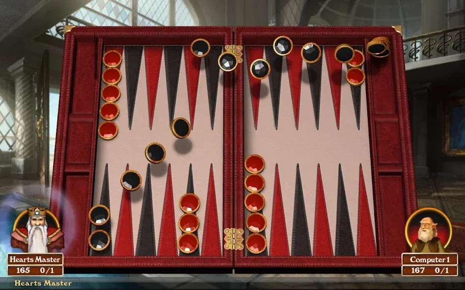 Hardwood Backgammon (Хардвуд Бэкгаммон)  [МОД Меню] Screenshot 4