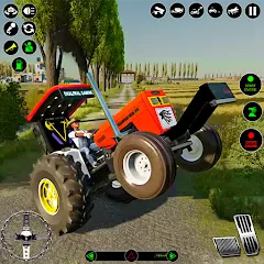 Взломанная Farming Tractor Simulator Game  [МОД Mega Pack] - полная версия apk на Андроид