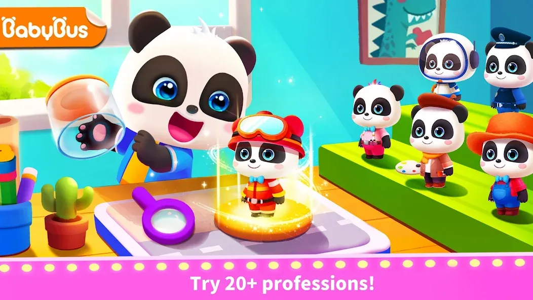 Baby Panda's Town: Life  [МОД Unlocked] Screenshot 1