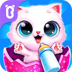 Скачать взломанную Little Panda: Baby Cat Daycare  [МОД Меню] - стабильная версия apk на Андроид