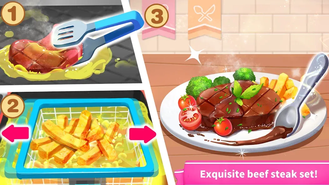 Little Panda's World Recipes  [МОД Unlimited Money] Screenshot 2