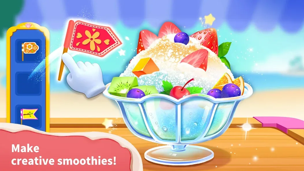 Baby Panda’s Ice Cream Shop  [МОД Все открыто] Screenshot 4