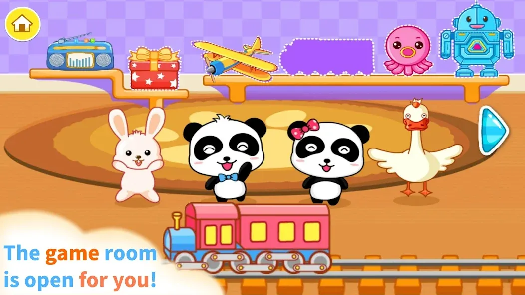 Baby Panda Kindergarten  [МОД Бесконечные деньги] Screenshot 2