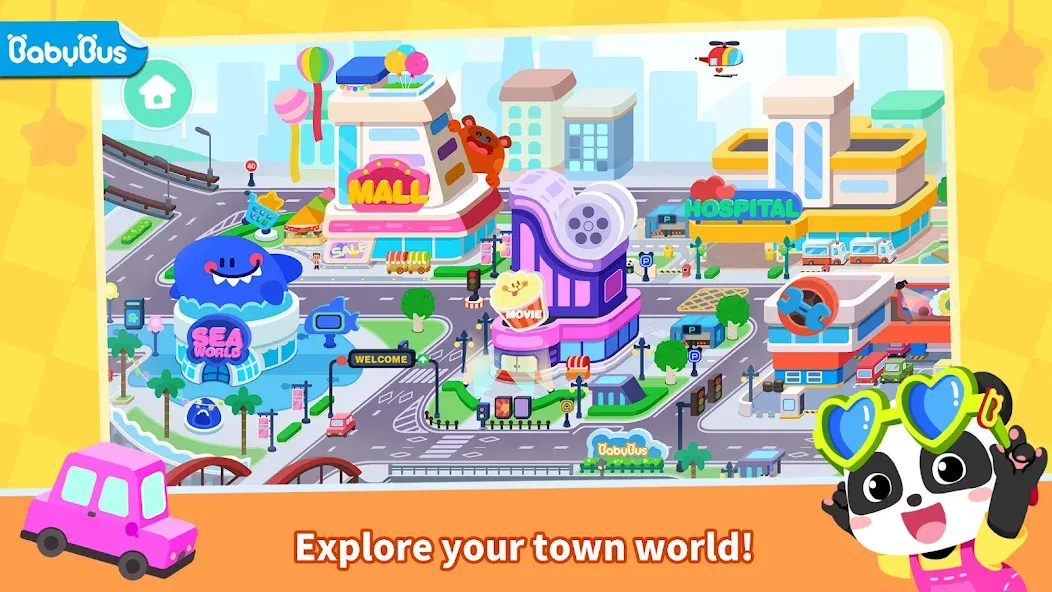 Little Panda's Town: My World  [МОД Mega Pack] Screenshot 1