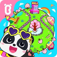 Скачать взломанную Little Panda's Town: My World  [МОД Mega Pack] - последняя версия apk на Андроид