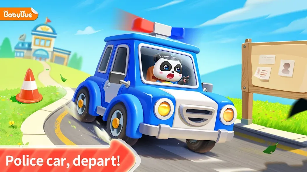 Little Panda Policeman  [МОД Бесконечные деньги] Screenshot 1