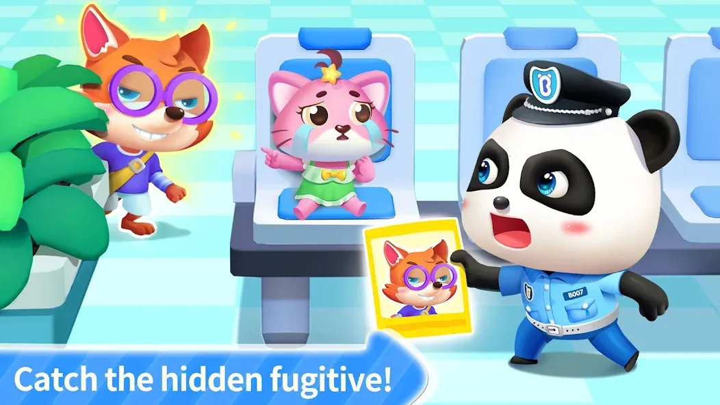 Little Panda Policeman  [МОД Бесконечные деньги] Screenshot 4