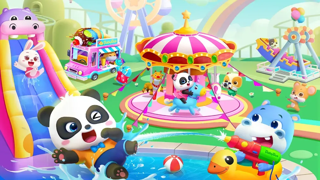 Baby Panda World: Kids Games  [МОД Unlocked] Screenshot 2