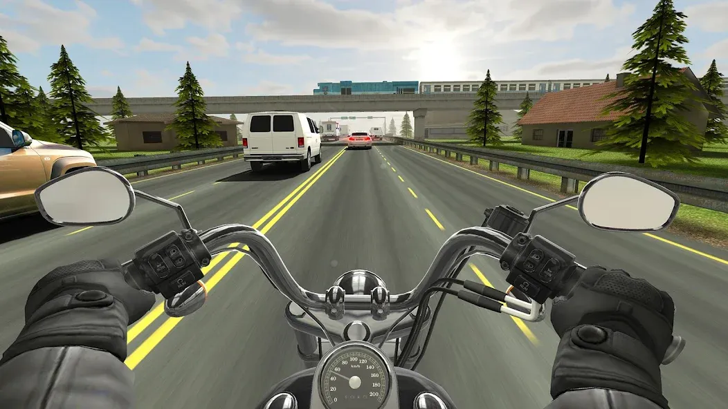 Traffic Rider (Трафик Райдер)  [МОД Бесконечные деньги] Screenshot 1