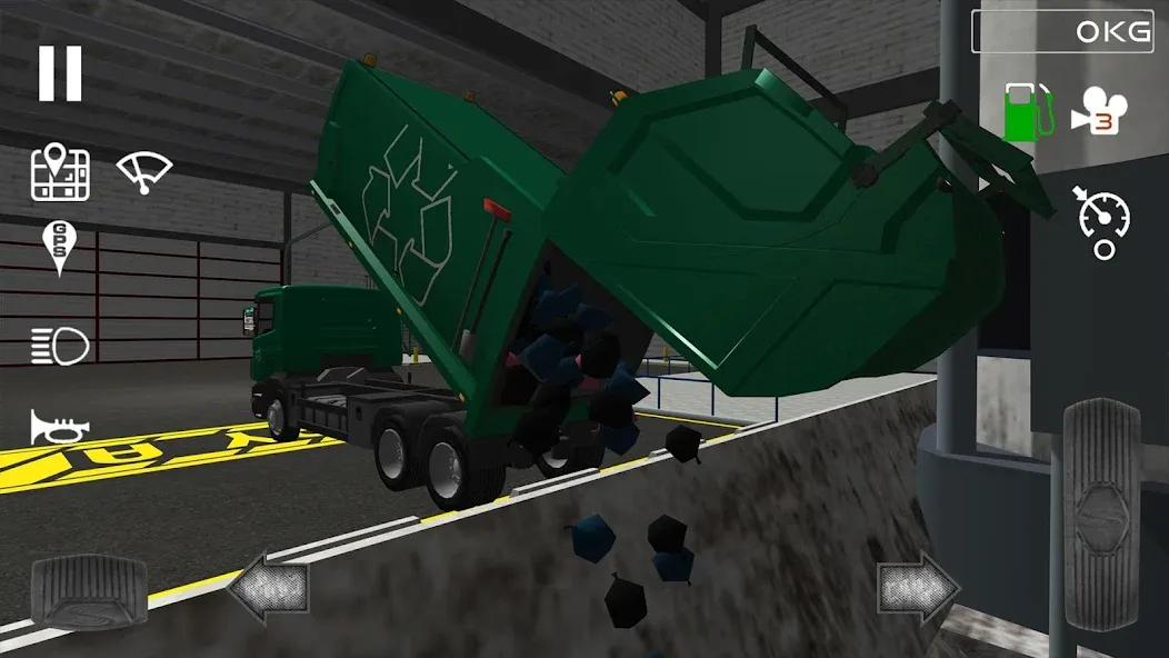 Trash Truck Simulator (Трэш Трак Симулятор)  [МОД Бесконечные монеты] Screenshot 3