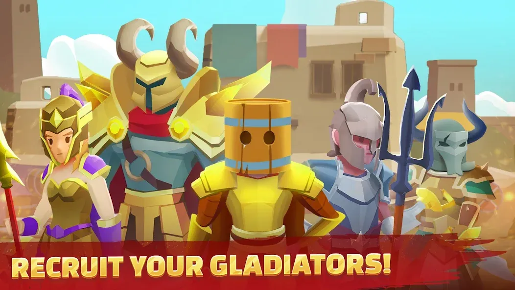 Gladiators Arena: Idle Tycoon (Гладиаторская арена)  [МОД Меню] Screenshot 5